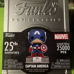 Captain America 25th Anniversary Funko