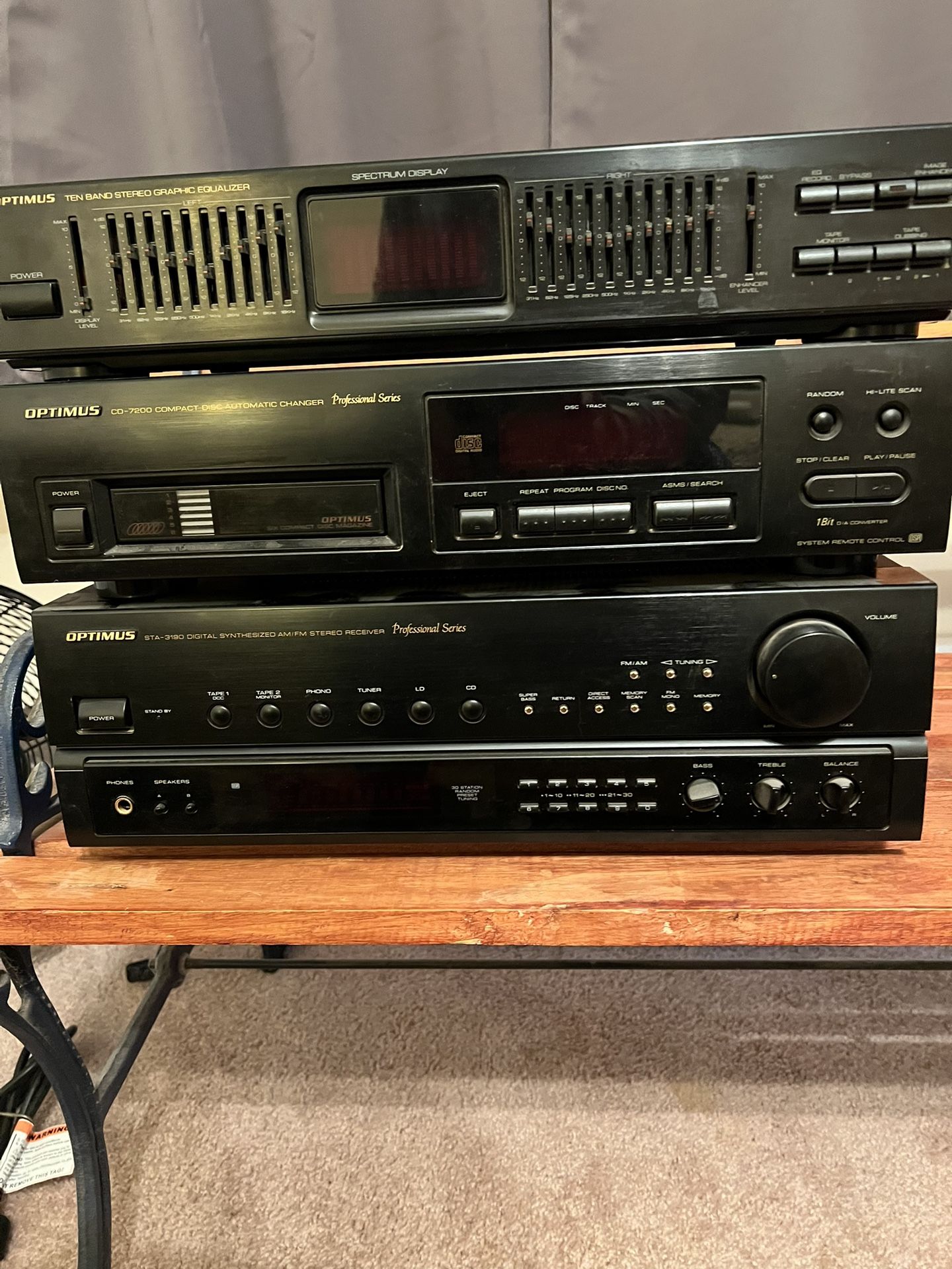 Optimus Stereo System