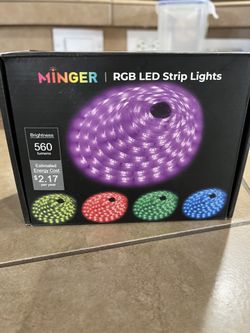 LED strip lights never used asking 15