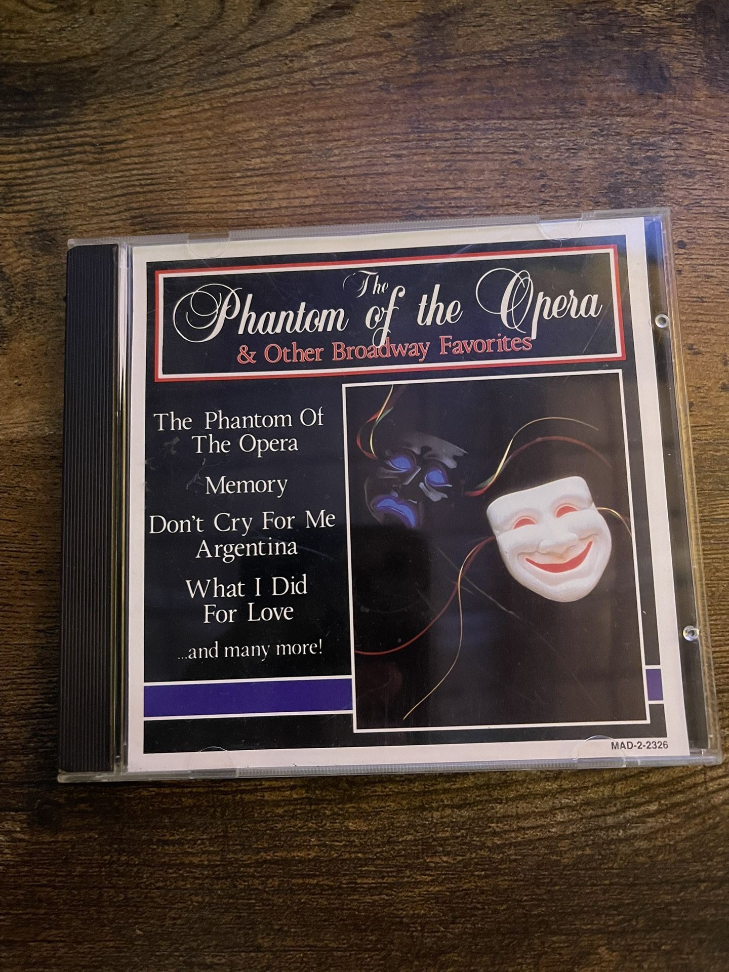 The Phantom Of The Opera & Other Broadway Favorites Cd