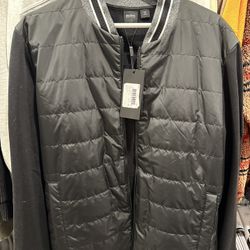 Hugo Boss Jersey Bomber Jacket 