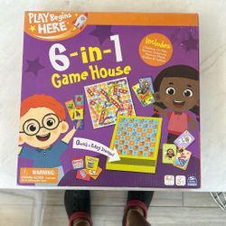 6-in-1 Game House