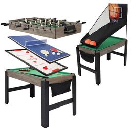 5-in-1 Multi-Game Table Set