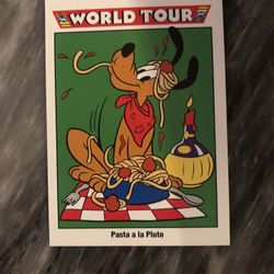 Rare Card World tour Pluto 