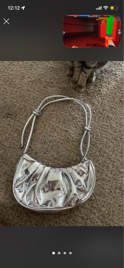 Gray purse