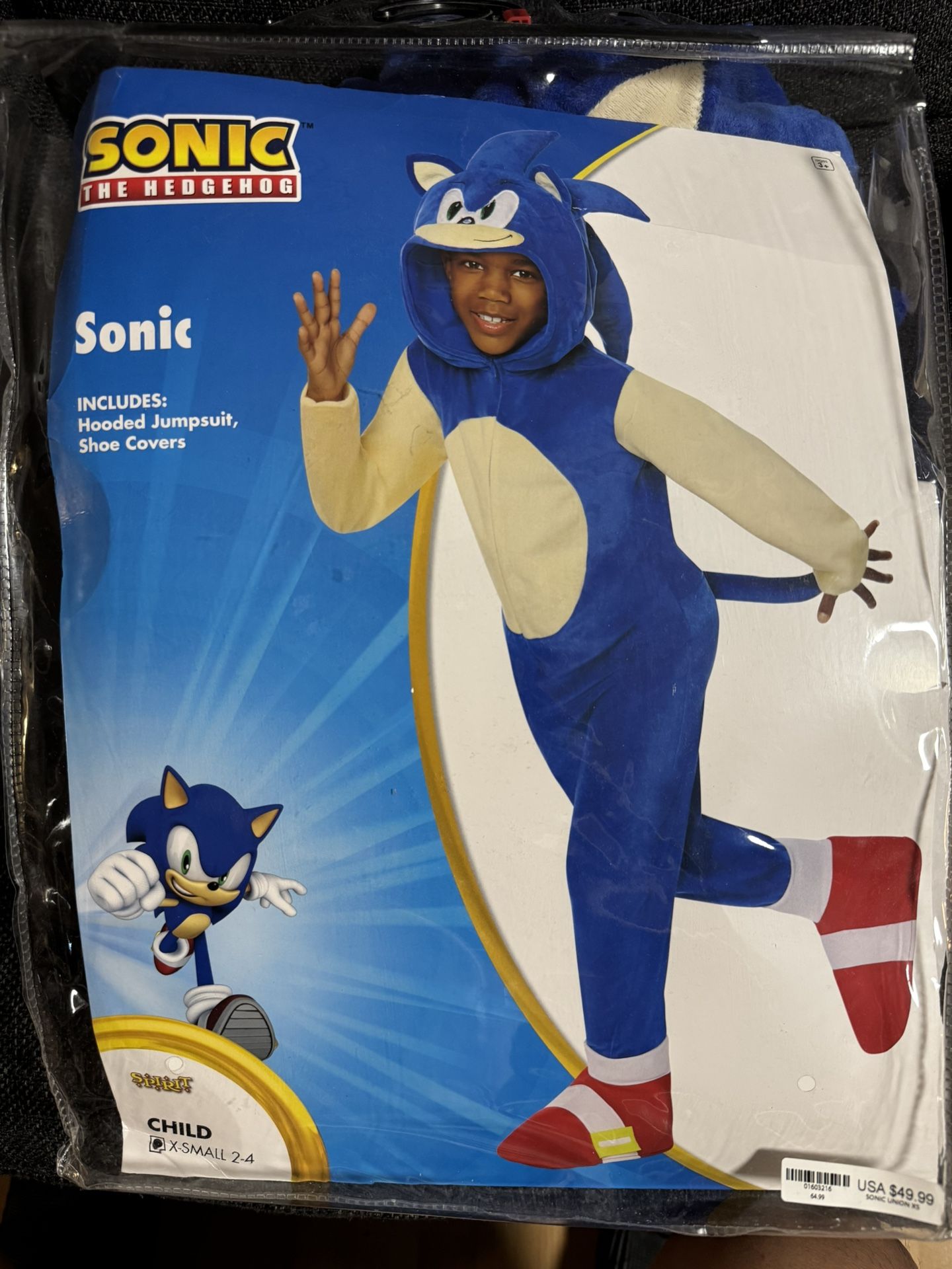 Sonice the Hedgehog Costume