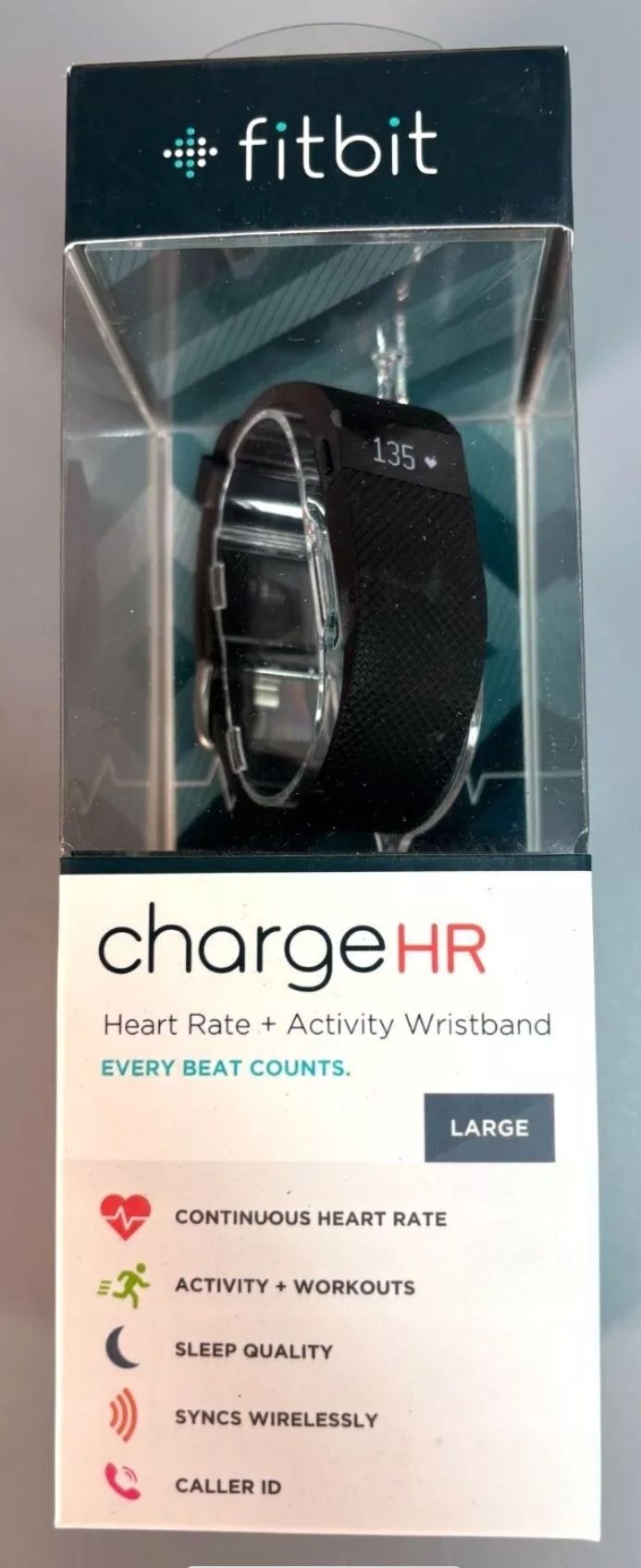 Fitbit Charge -HR (New) Size Large