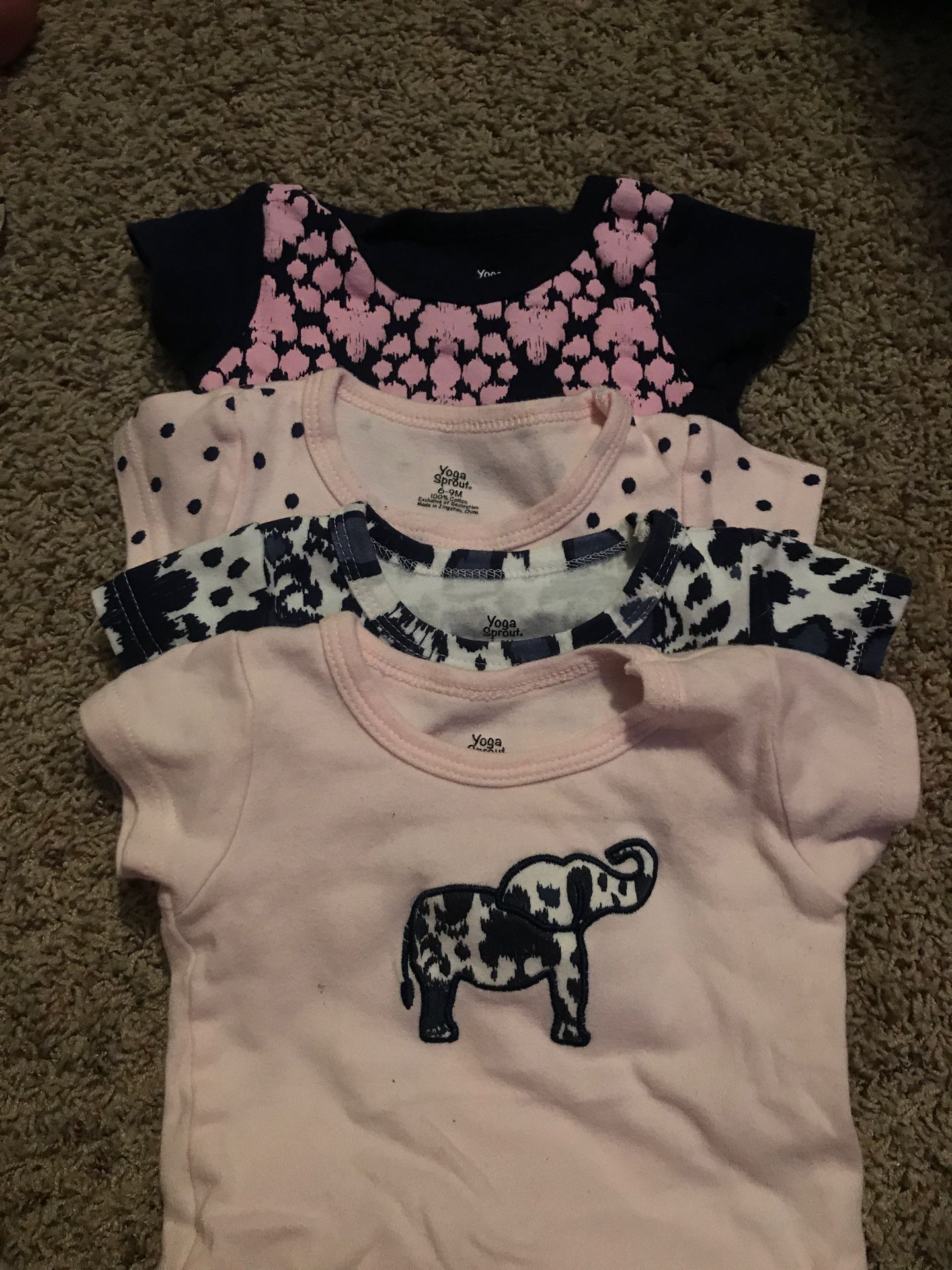 Set of 4 onesies