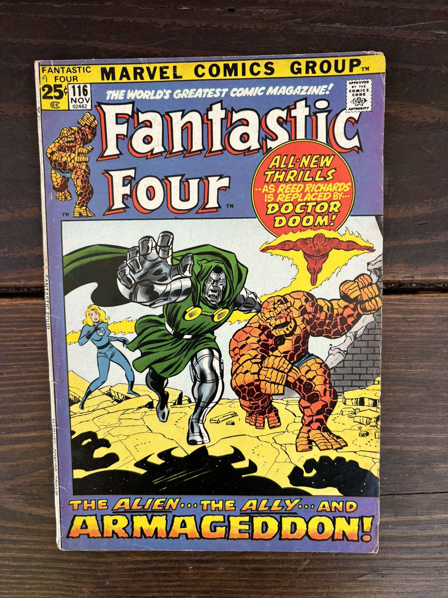 Fantastic Four Comic Book#116