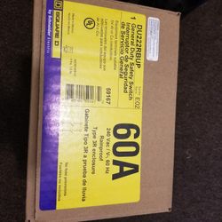 Square D 60A Disconnect