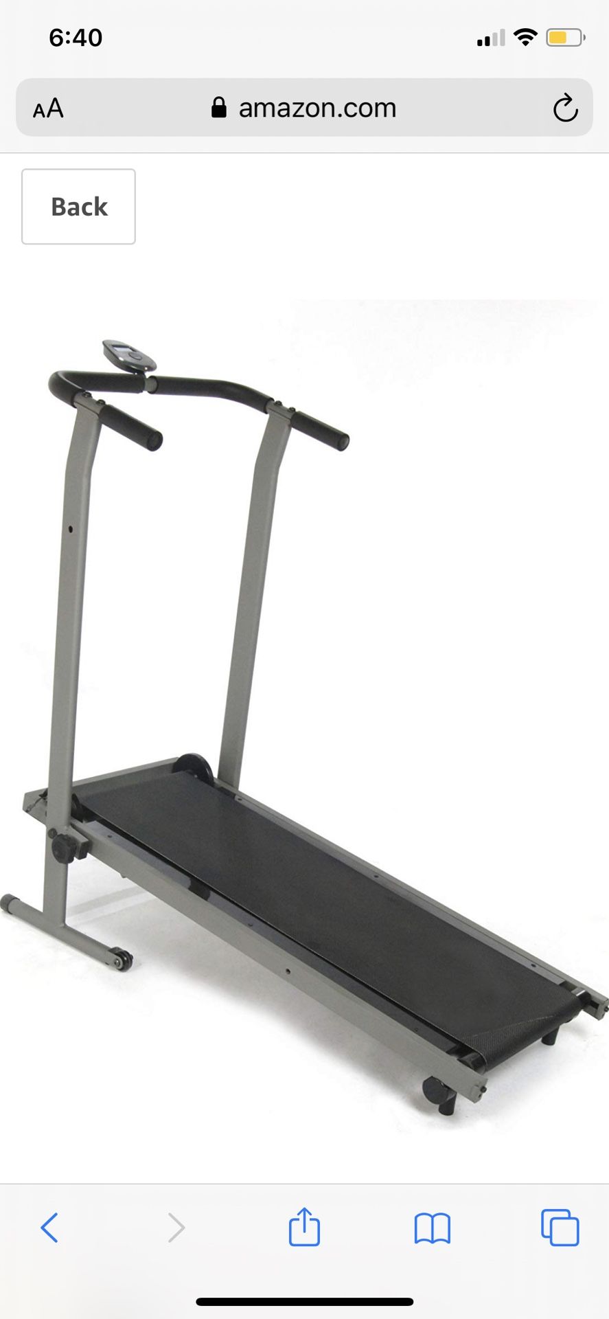 Folding Treadmill Manual