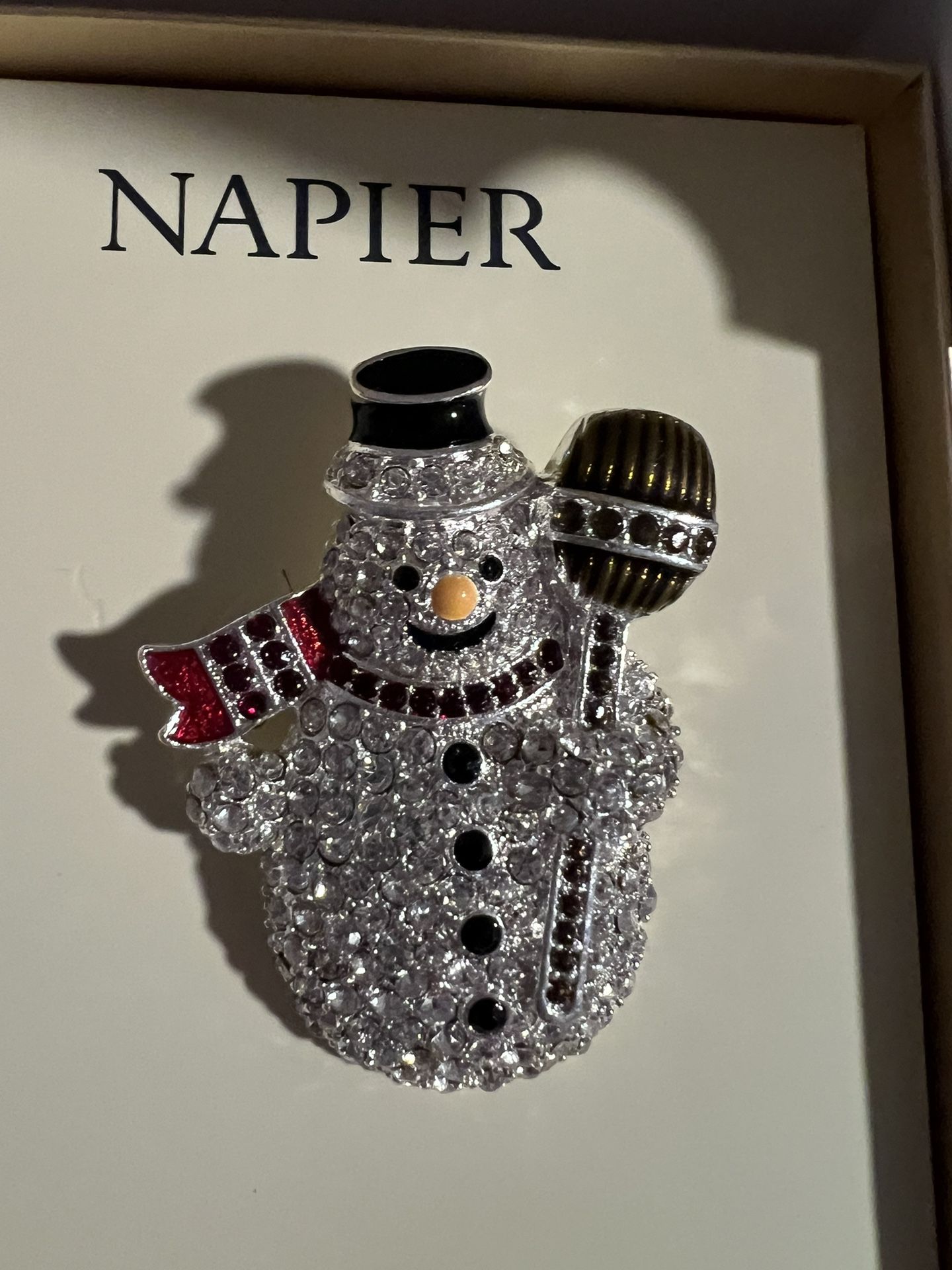 Snowman Pin