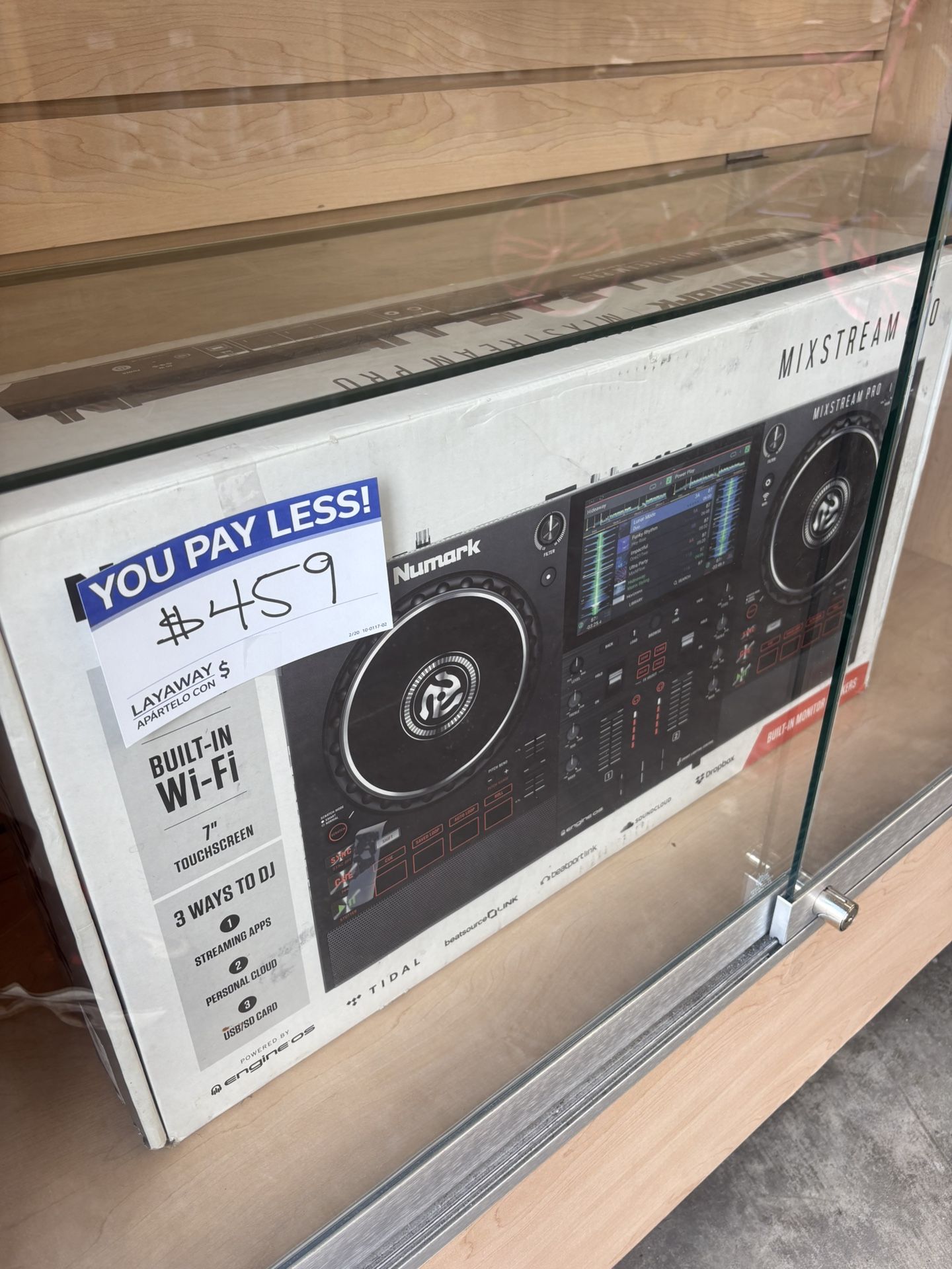 Numark Midstream board