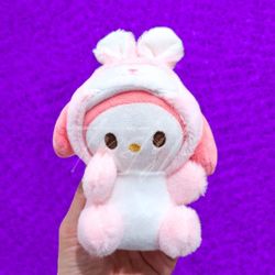 My Melody Bunny Plush Keychain
