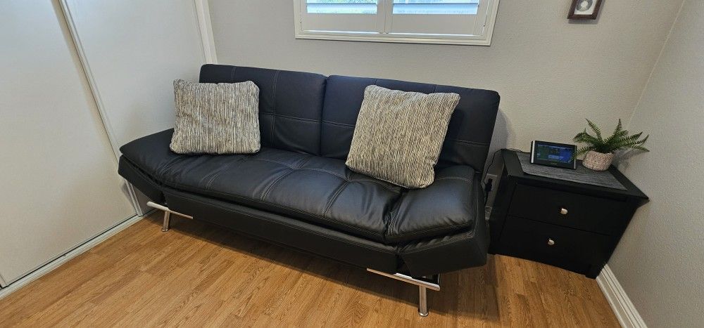 Leather Futon