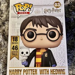 18” Harry Potter with Hedwig POP! MEGA #03