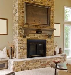 Fireplace Glass Firescreen