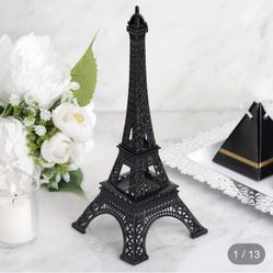 Eiffel Tower, Black, 10”