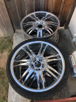 20” inch 5 lug universal rims