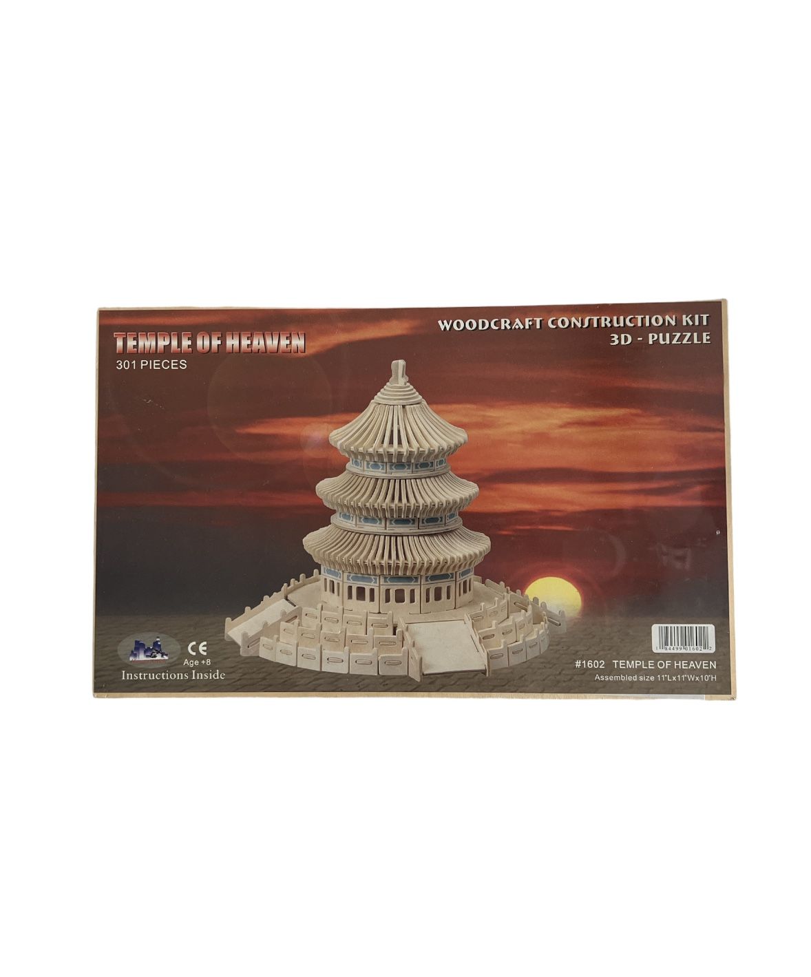 Woodcraft Construction Kit Temple Of Heaven 
