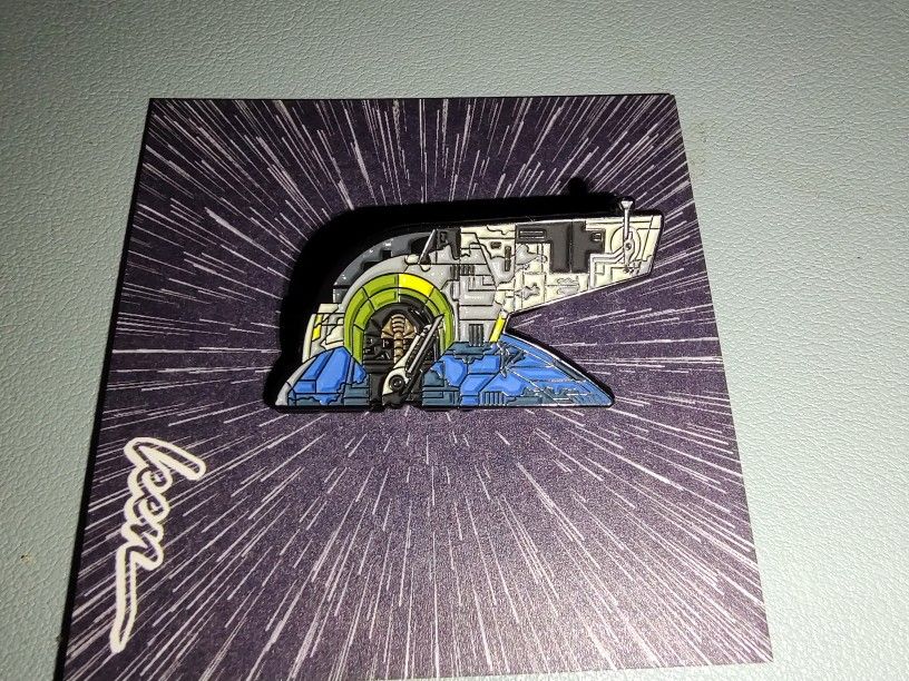 Leen Customs Slave 1 Pin  LE 123/250 - CHECK It OUT!!! Boba Fett - Disney 🔥