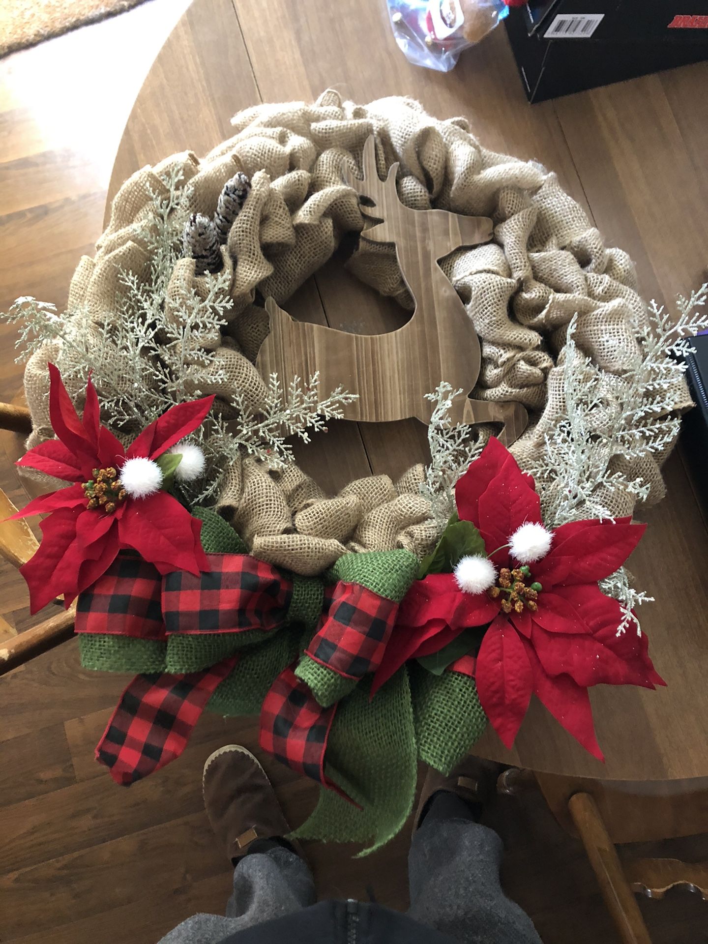 Handmade Holiday Wreath