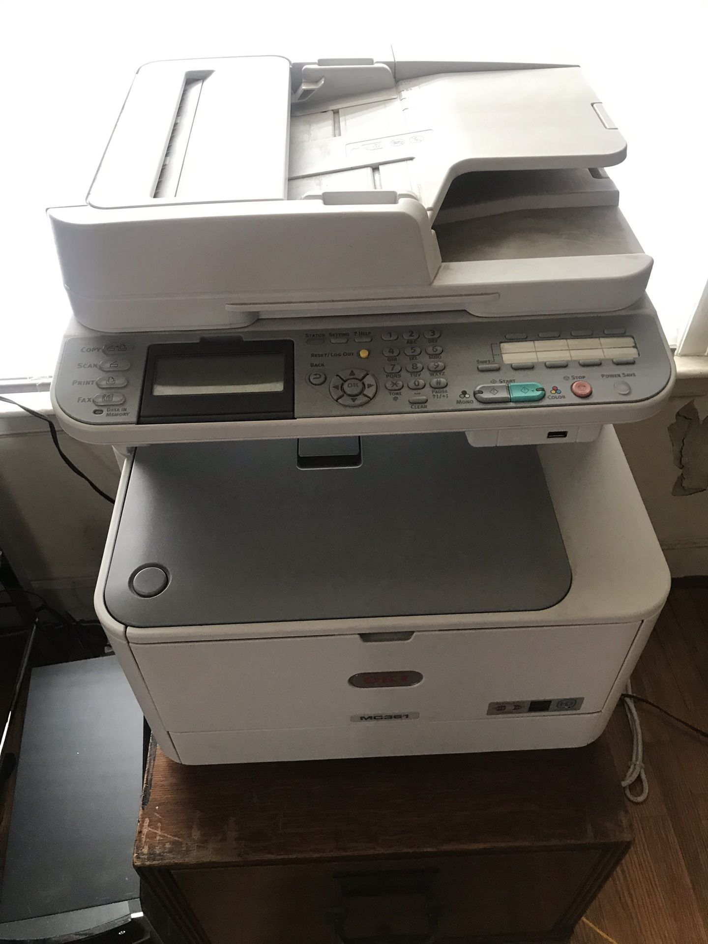 Okidata MC361 Color copier/scanner/printer