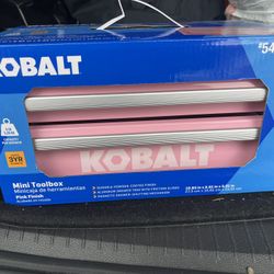 Pink Kobalt Tool Box Brand New