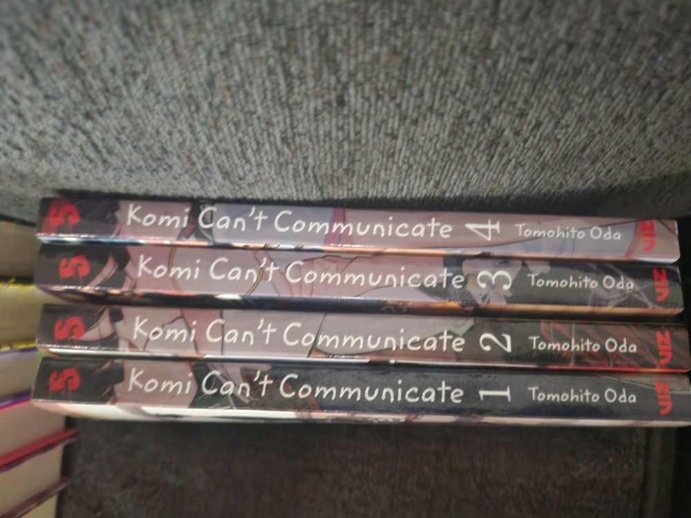 Komi Can't Communicate Manga Set 1-4