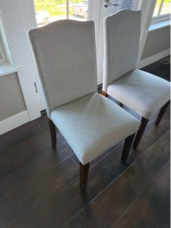 Dining chairs-set of 4