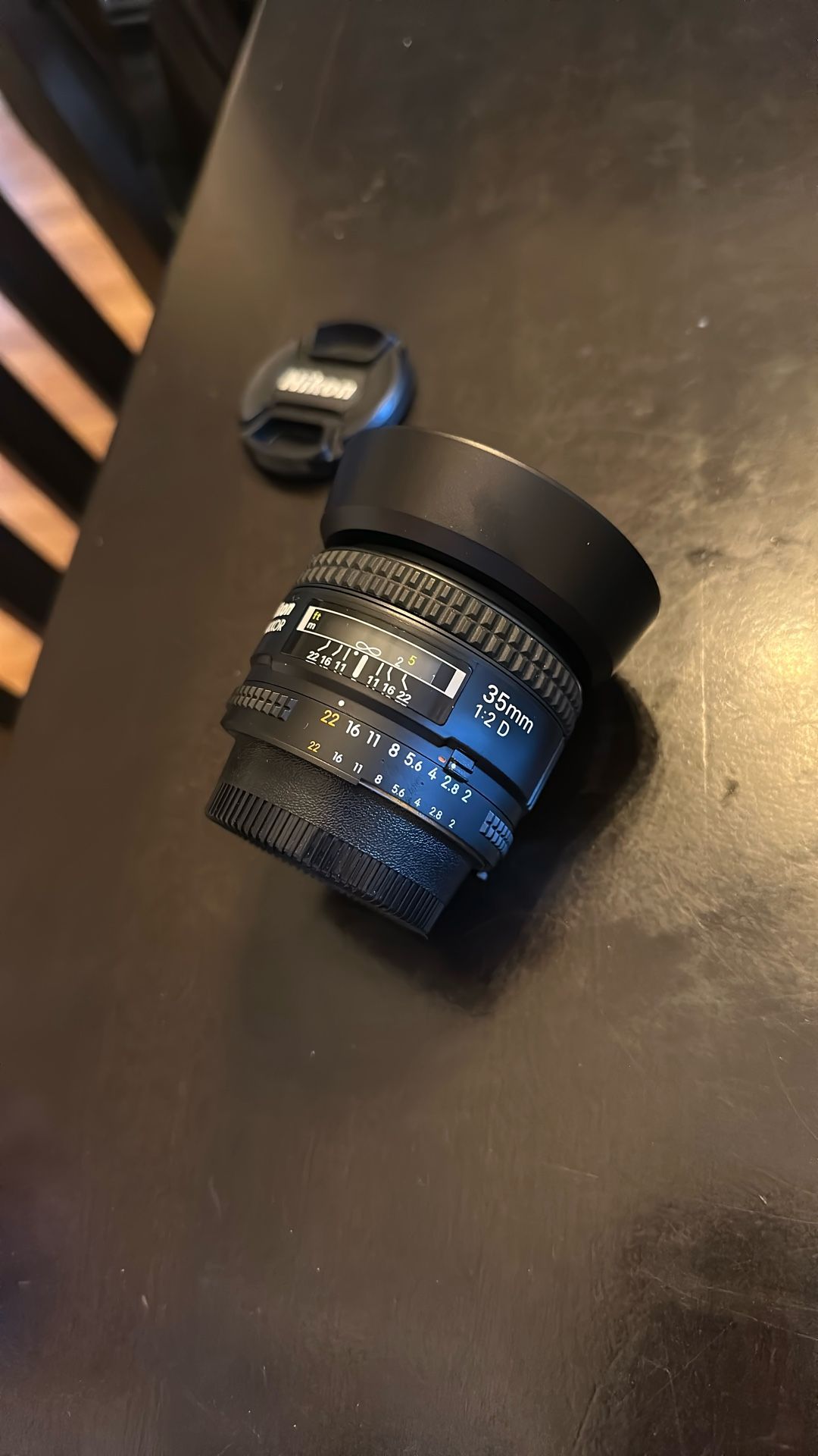 Nikon AF 35mm f/2D lens