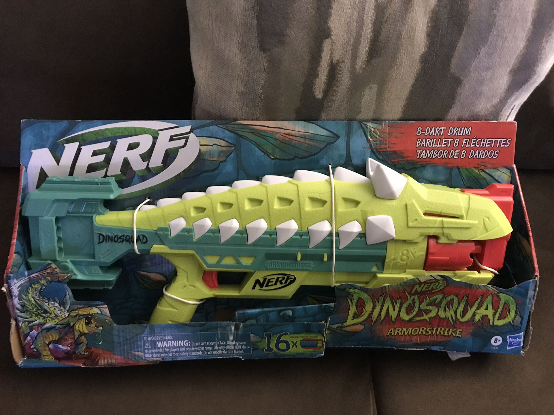 Nerf Dinosquad Armorstrike Dart Gun