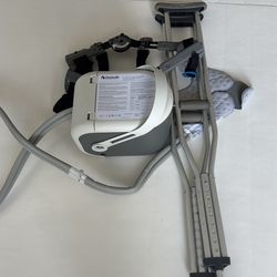 ICE PACK MACHINE- KNEE BRACE- CRUTCHES