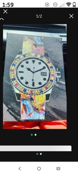 CANVAS ART PICTURE 18" X 20"  Rolex! LOOK UP YOURSELF THIS IS THE DESCRIPTION  OF THIS CANVAS!