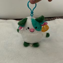 Cow Keychain 