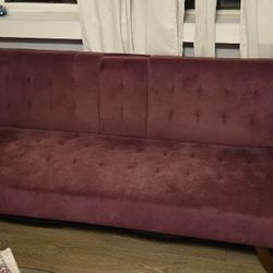 Purple Couch Futon