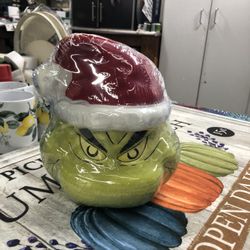 Brand New Grinch Cookie Jar