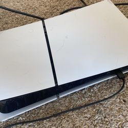 Ps5 With Controller.  With Headset