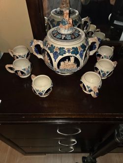 1960 Antique German Soup Pot Or (bean pot)