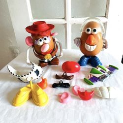 Mr Potato Head Toy Story Woody And Jessie 