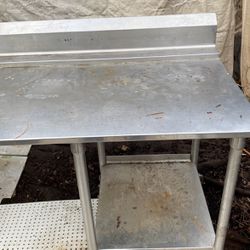 Stainless  Kitchen Table