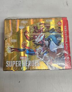 Magic the gathering marvel superheroes collector booster box