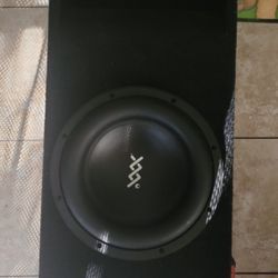XXX12-RE Audio 12"XXX Series Dual 2 Ohm Subwoofer 