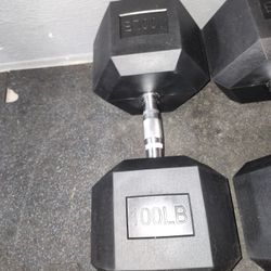 100lb Dumbbells Pair