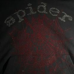 Sp5der OG Rhinestone Hoodie ‘Black’