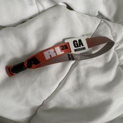 2 Rolling loud 3 Day GA Wristbands