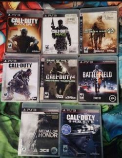 Call of duty games, $8 each
