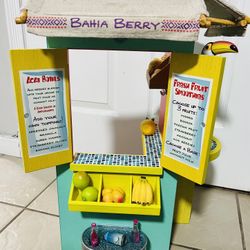 American Girl Lea Clark Fruit Stand For 18in Doll 