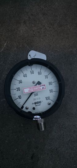 USG Solfrunt 0-100 PSI Pressure Gauge