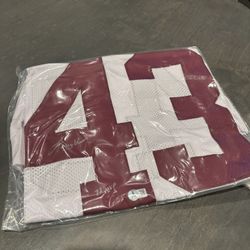 Washington Redskins  Larry Brown Auto Jersey 